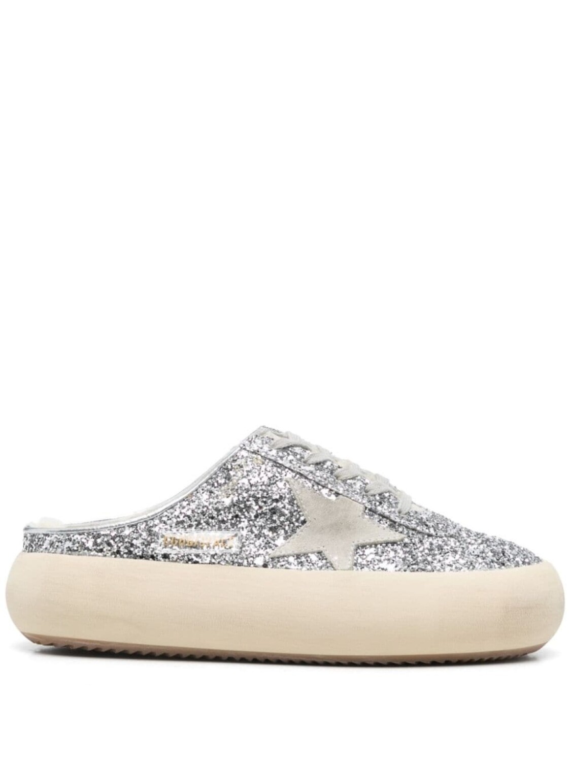 

Golden Goose кроссовки Space Sabot, серебристый