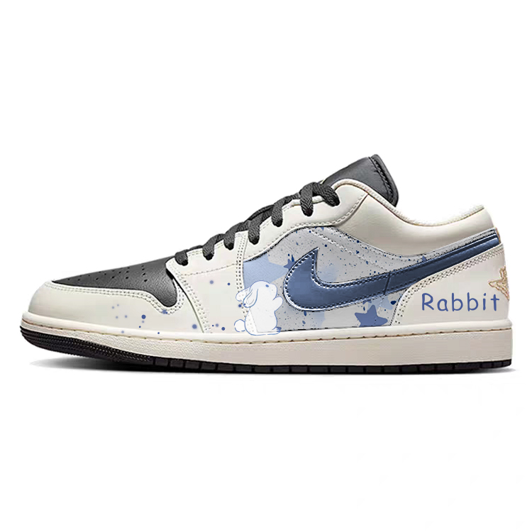 

Jordan Баскетбольные кроссовки Air 1 Vintage, низкие, мужские, белые/черные