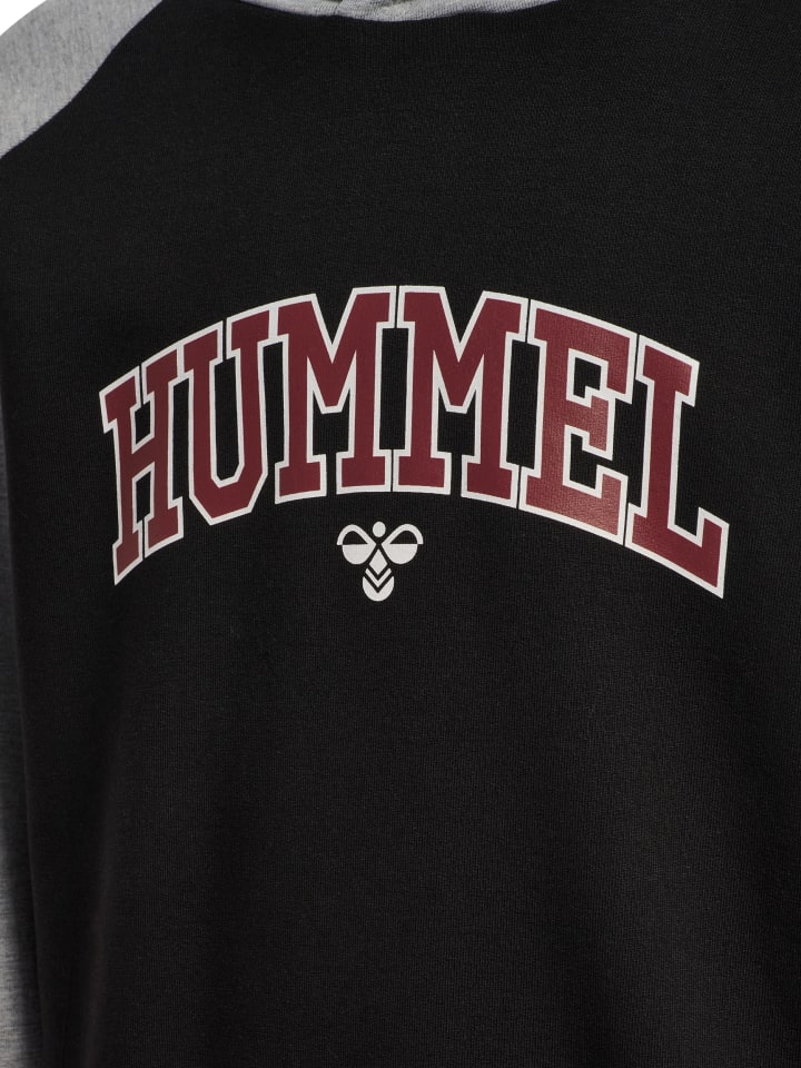 Hummel Детская толстовка Hmlessen черного цвета — фото 3