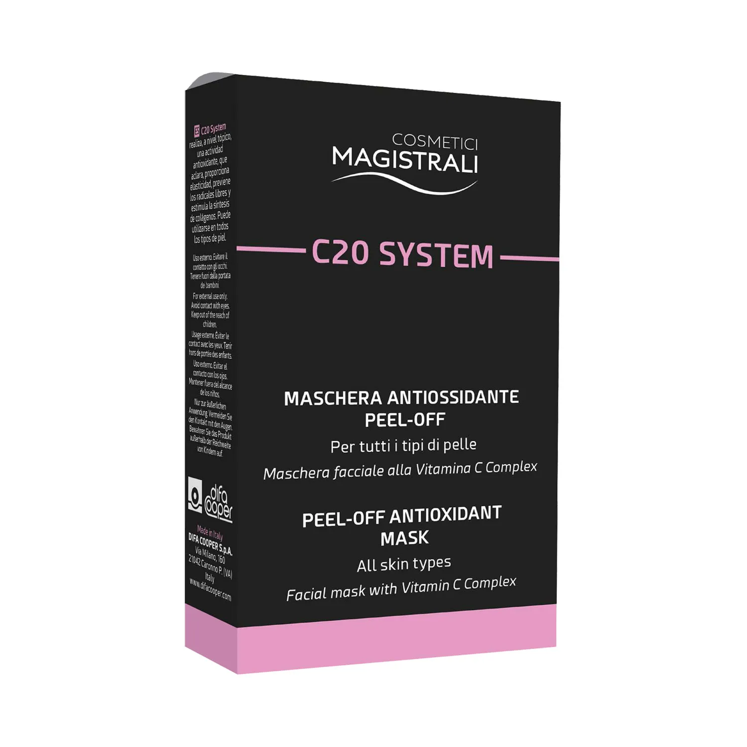 

C20 System 5 пакетиков - Отшелушивающая антиоксидантная маска для лица Cosmetici Magistrali