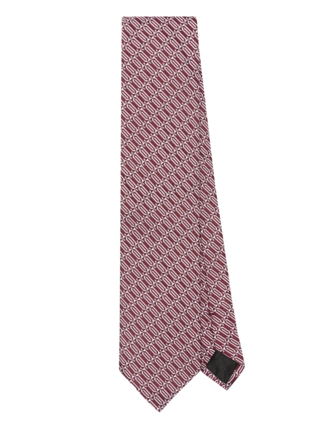 

Lanvin галстук из жаккардового шелка, красный