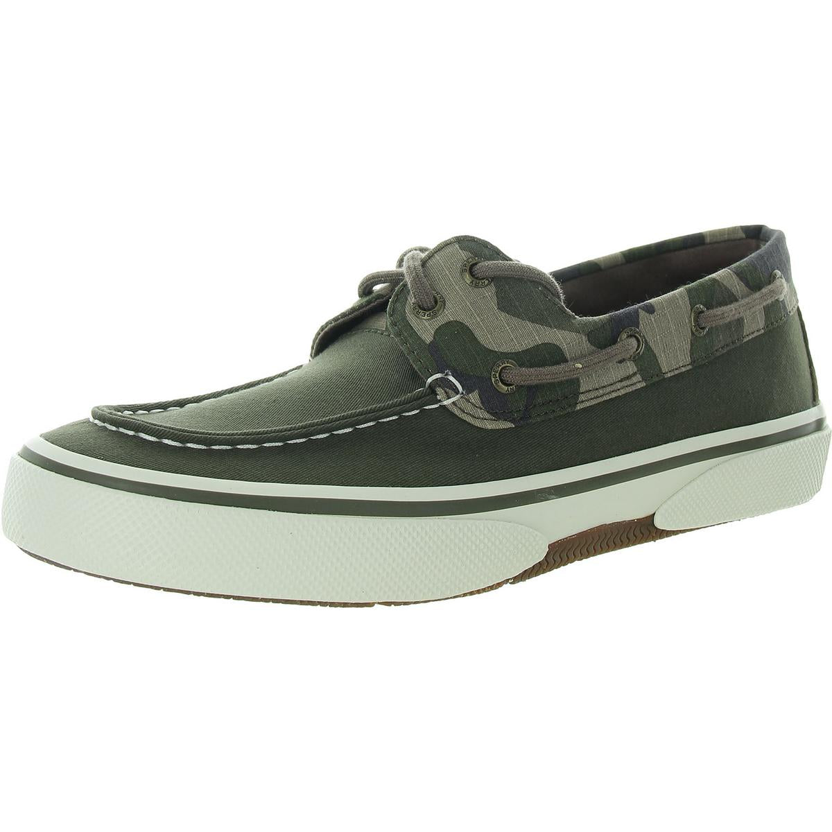 

Мужские камуфляжные парусиновые туфли Halyard 2-Eye Sperry
