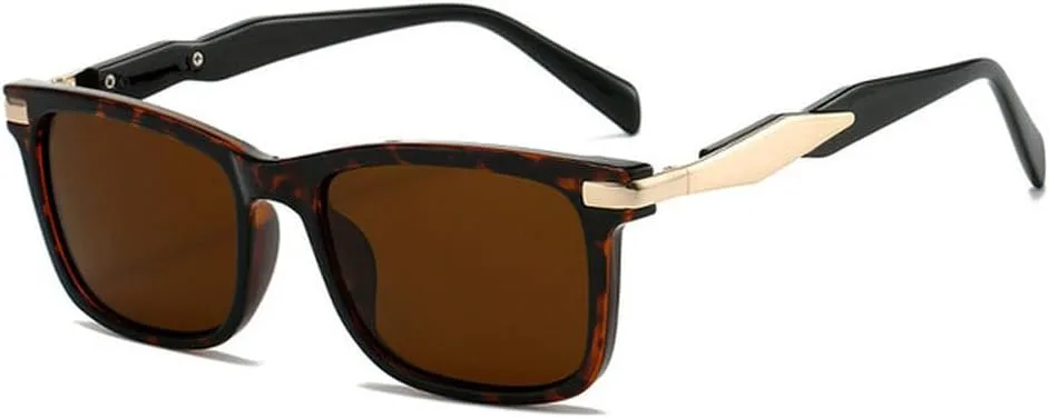 

Мужские солнцезащитные очки в стиле ретро, ​​для уличной фотографии, металлические, тонкие, высококачественные, классические, модные, SUN1097 Generic, Tea