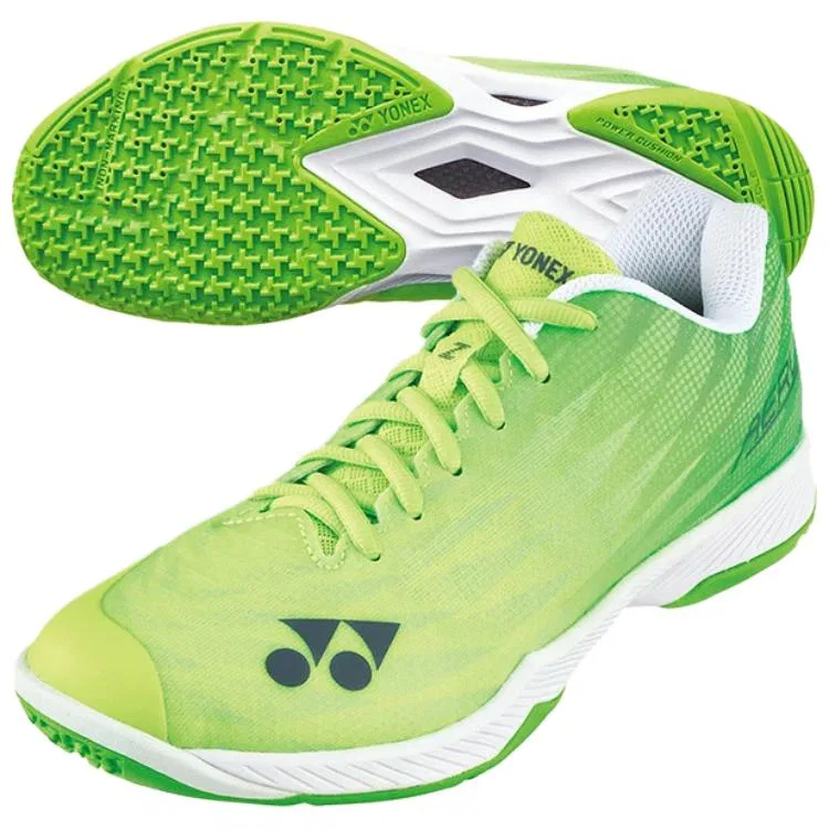 Кроссовки для бадминтона YONEX POWER CUSHION AERUS Z зеленые — фото 4