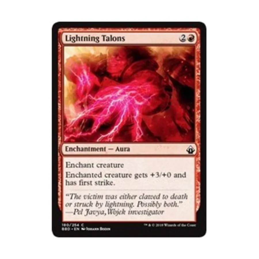 

CCG Молниеносные когти (С), MTG - Battlebond