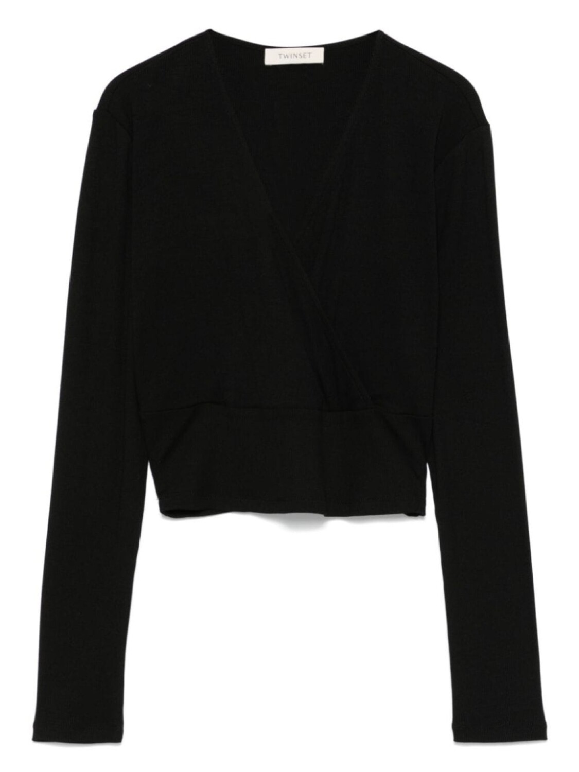 

TWINSET Kids футболка с логотипом, черный