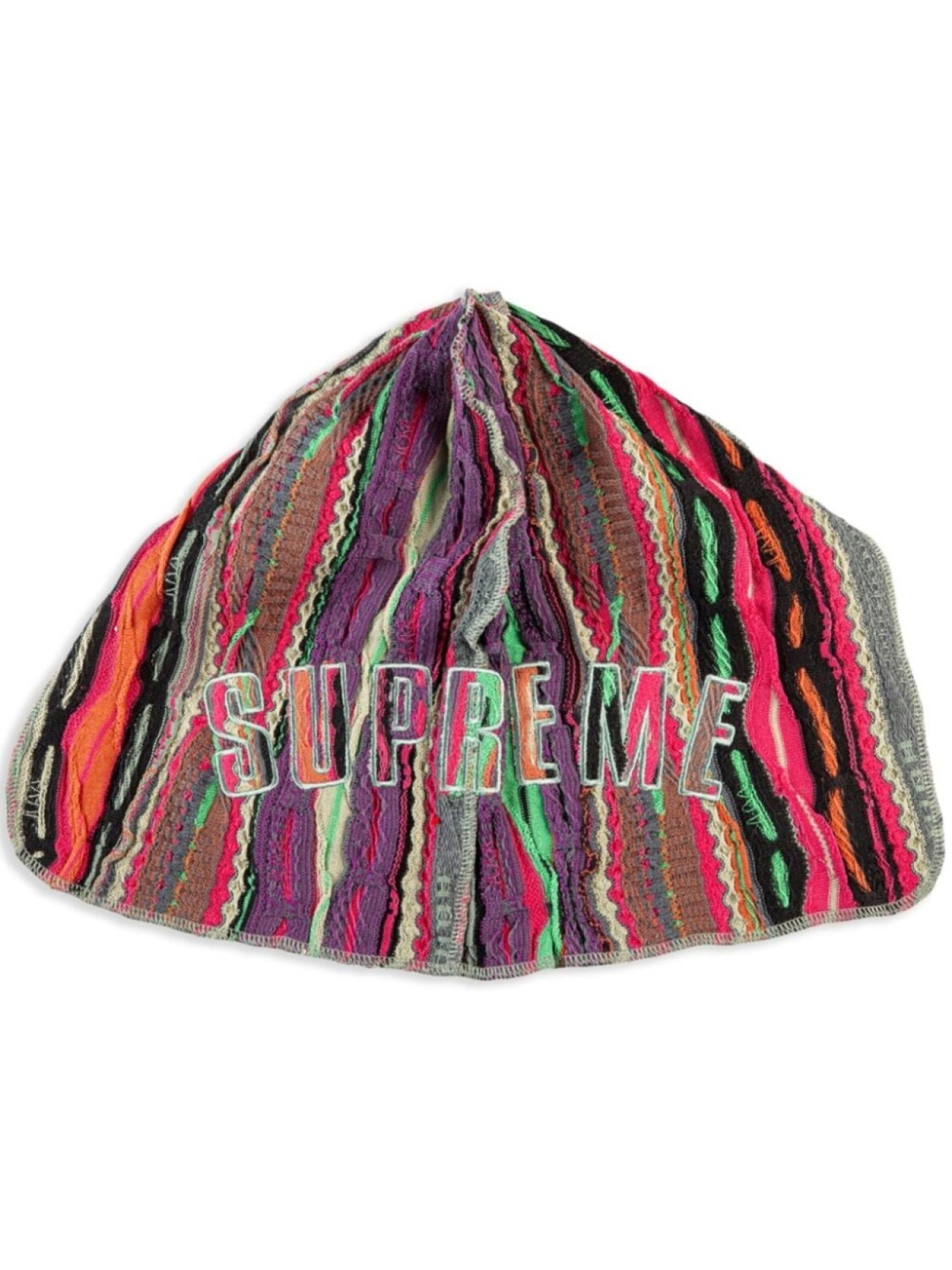 

Supreme трикотажный дюраг из коллаборации с Coogi, фиолетовый