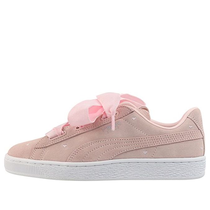 

Кеды PUMA Suede Heart Valentine Jr Pink, розовый