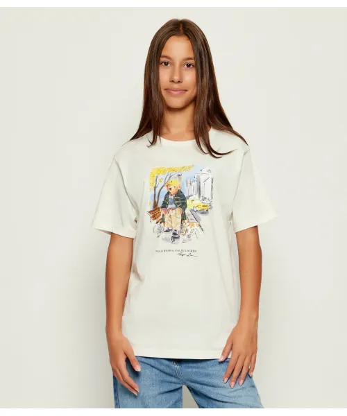 

Футболка Regular fit Polo Ralph Lauren, белый