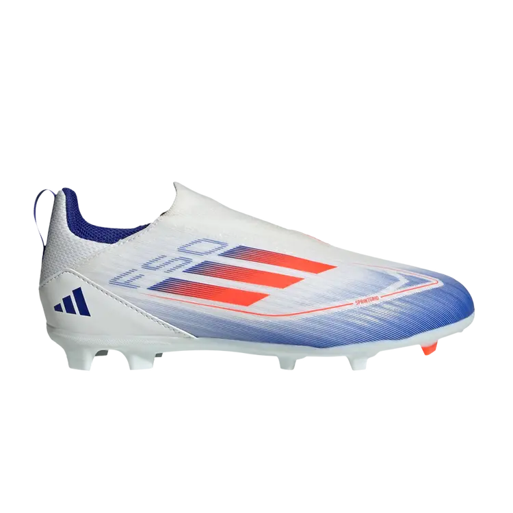 

Кроссовки Adidas Adizero F50 League Laceless MG J, белый