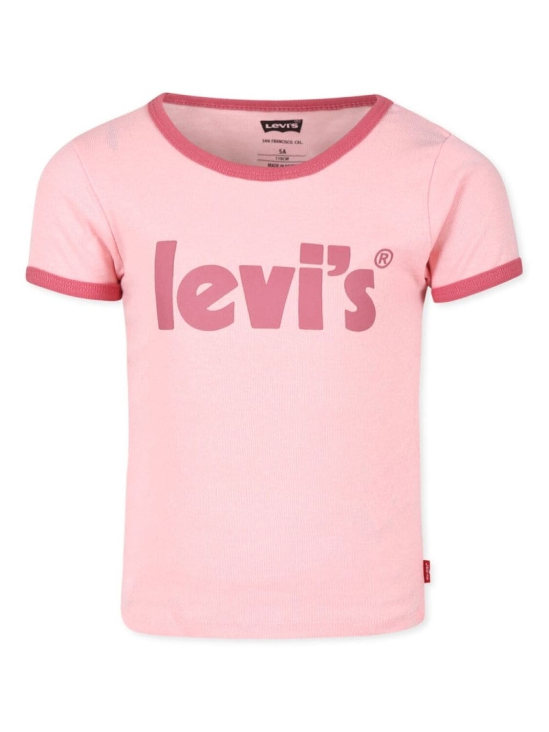 

Футболка с логотипом Levi's Kids, розовый