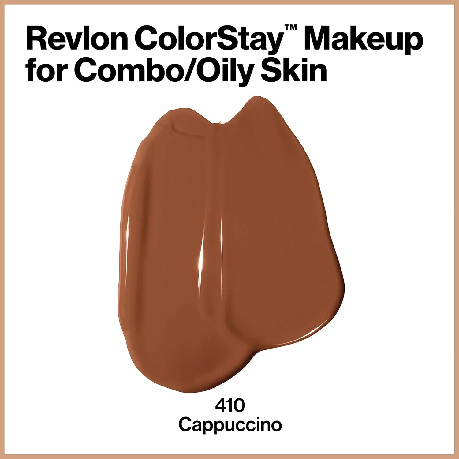 Жидкая тональная основа «Colorstay» SPF 15 от Revlon, оттенок Cappuccino Revlon, 410 Cappuccino — фото 2