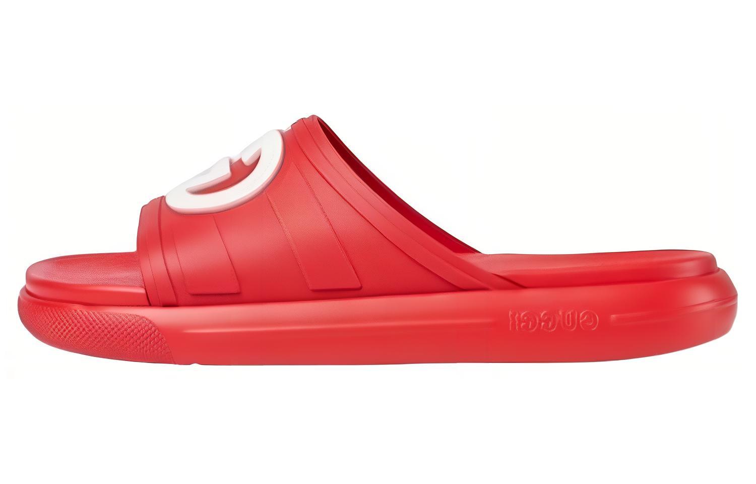 

GUCCI Сандалии Slide 'Interlocking G Maple Red'