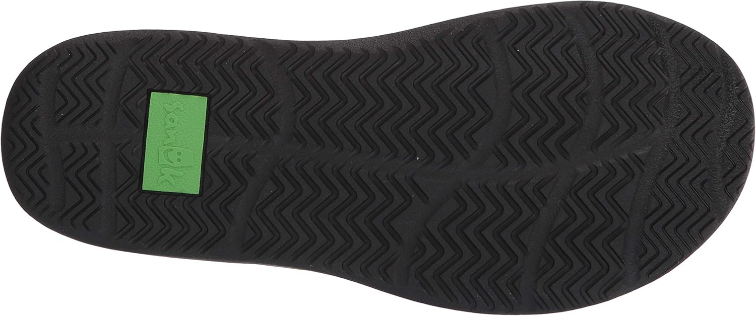 Шлепанцы Sanuk Men's Tripper H20 Yeah Hi Flip-Flop, черный — фото 4