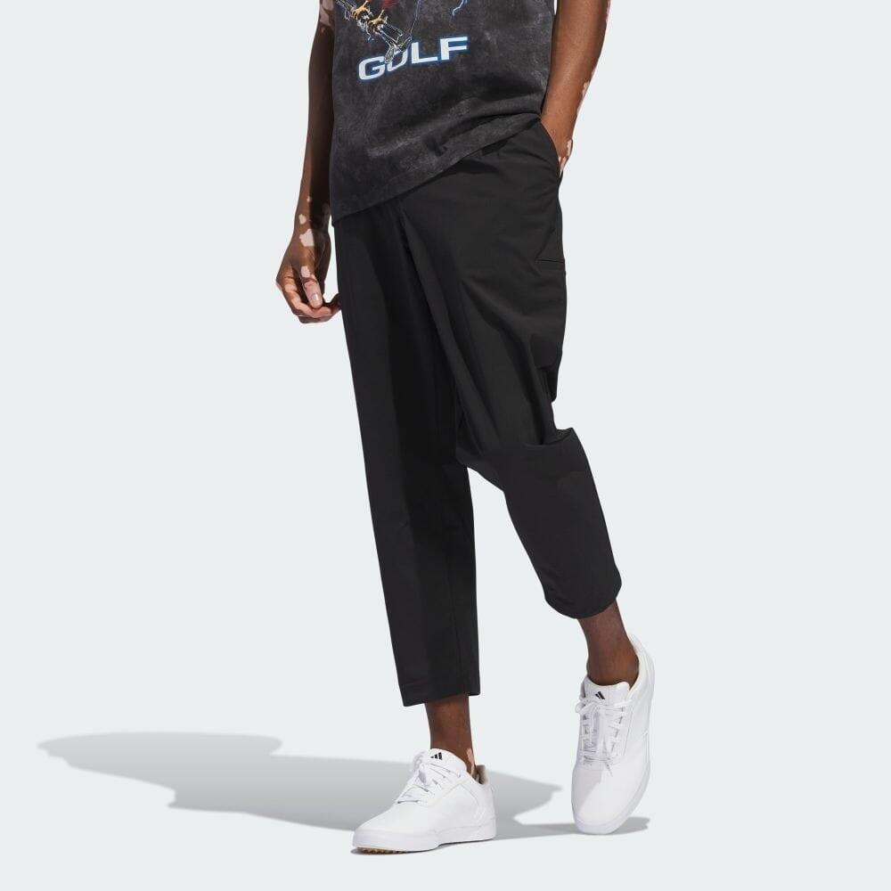 

Брюки Adidas ADICROSS Wide Tapered Water Repellent Ankle Pants, черный