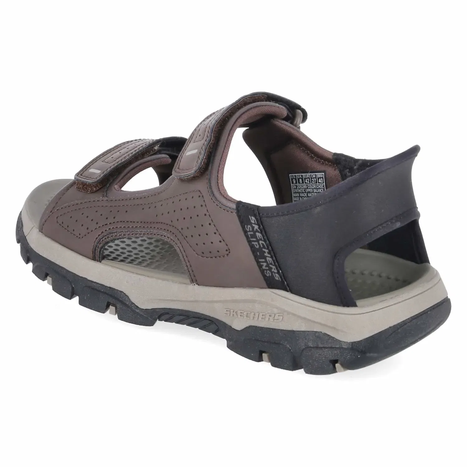 Трекинговая сандалия Skechers Reece, коричневый — фото 3