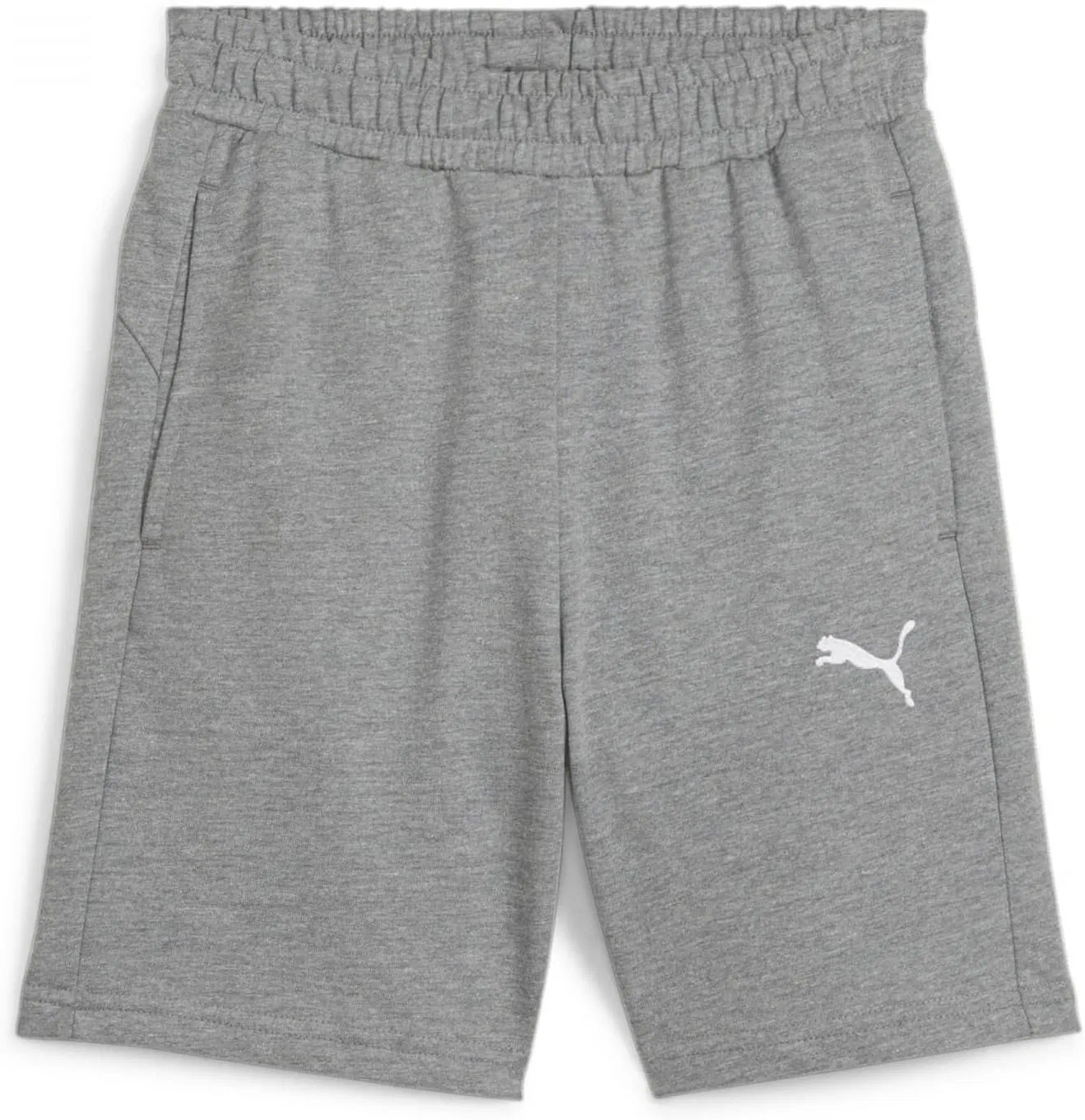 Детские вязаные шорты PUMA, Medium Grey Heather-Puma White