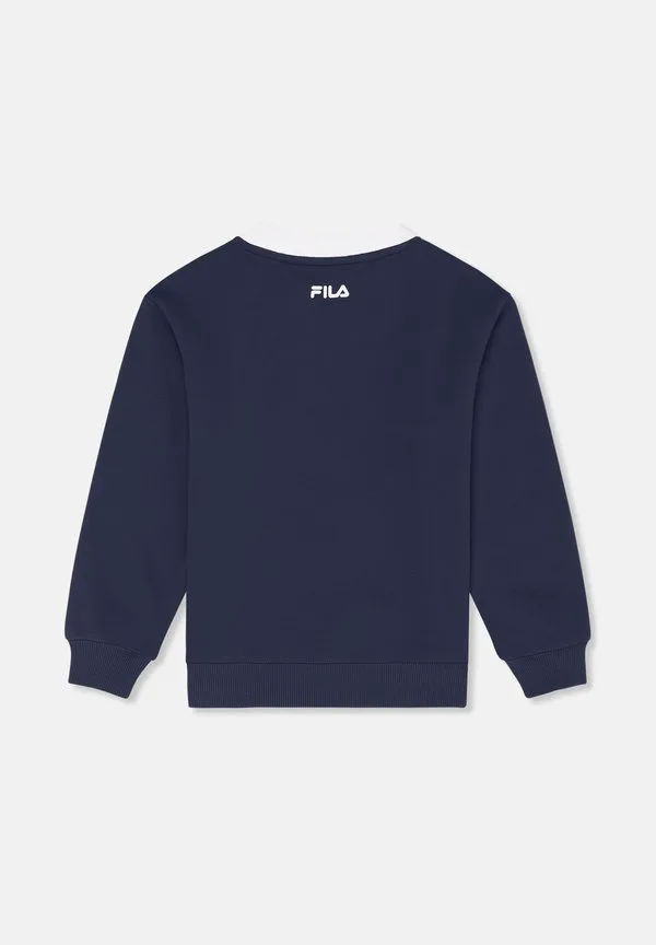 Одежда coltano, обычная толстовка с графическим принтом Fila, Black/Iris — фото 2