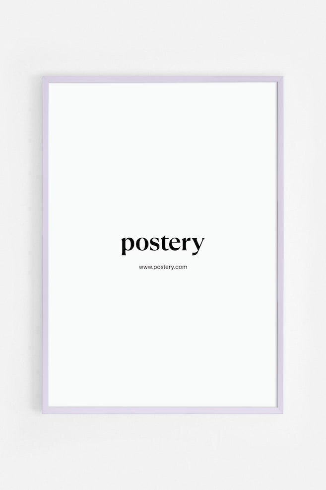 

Деревянная рамка для фотографий Postery, 30x40 см, фиолетовый