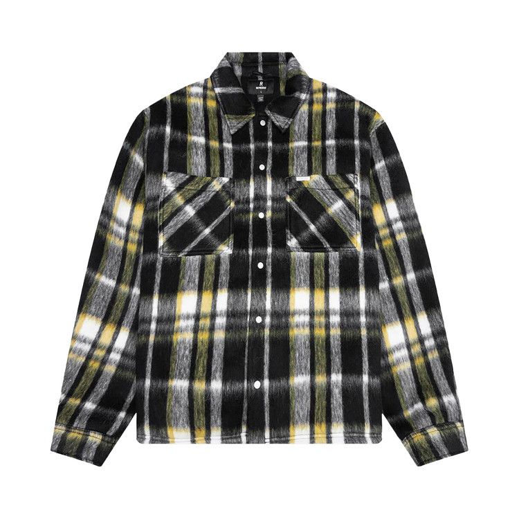 

Рубашка Represent Clo Textured Overshirt, Jet Black