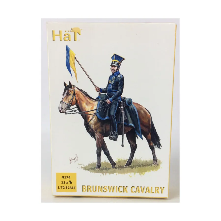 

Брауншвейгская кавалерия, Historical Plastic Military Figures - Napoleonic (1:72) (Hat Industries)