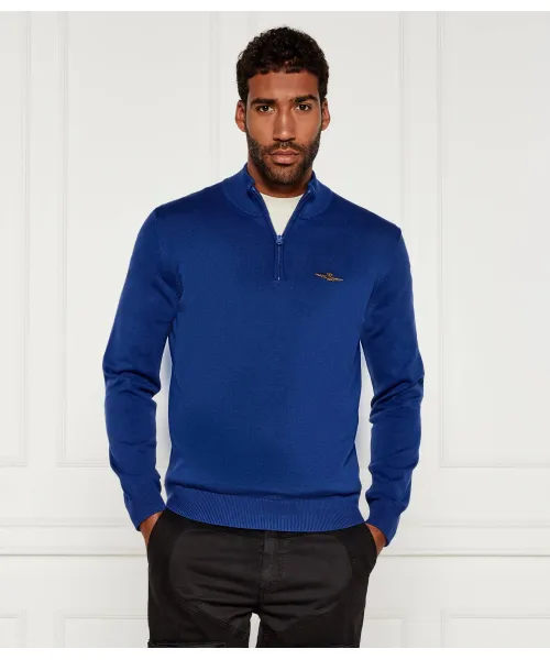 

Свитер Regular fit Aeronautica Militare, синий
