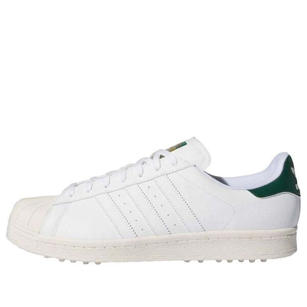 

Кроссовки ss80 golf sl 'white green' Adidas, белый