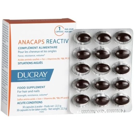 

Ducray Добавка Anacaps Reactiv 30 капсул