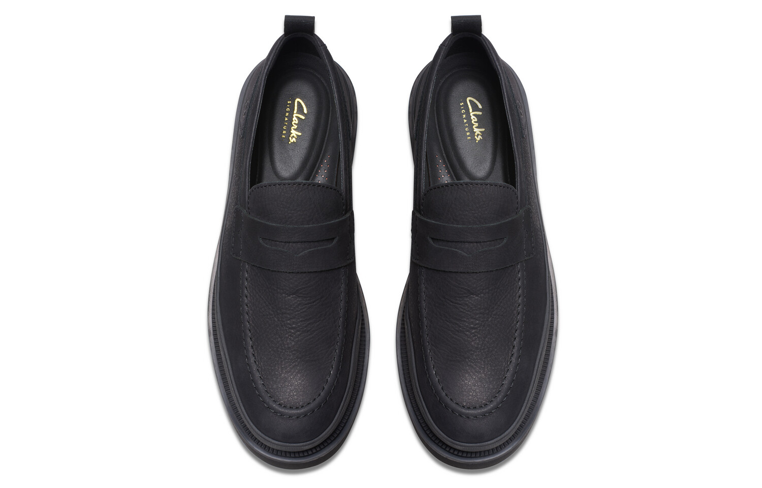 Мужские туфли Clarks Men's Casual Shoes Men Low-Top Black — фото 2