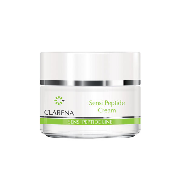 

Успокаивающий крем для лица с пептидами, 50 мл Clarena Sensi peptide line