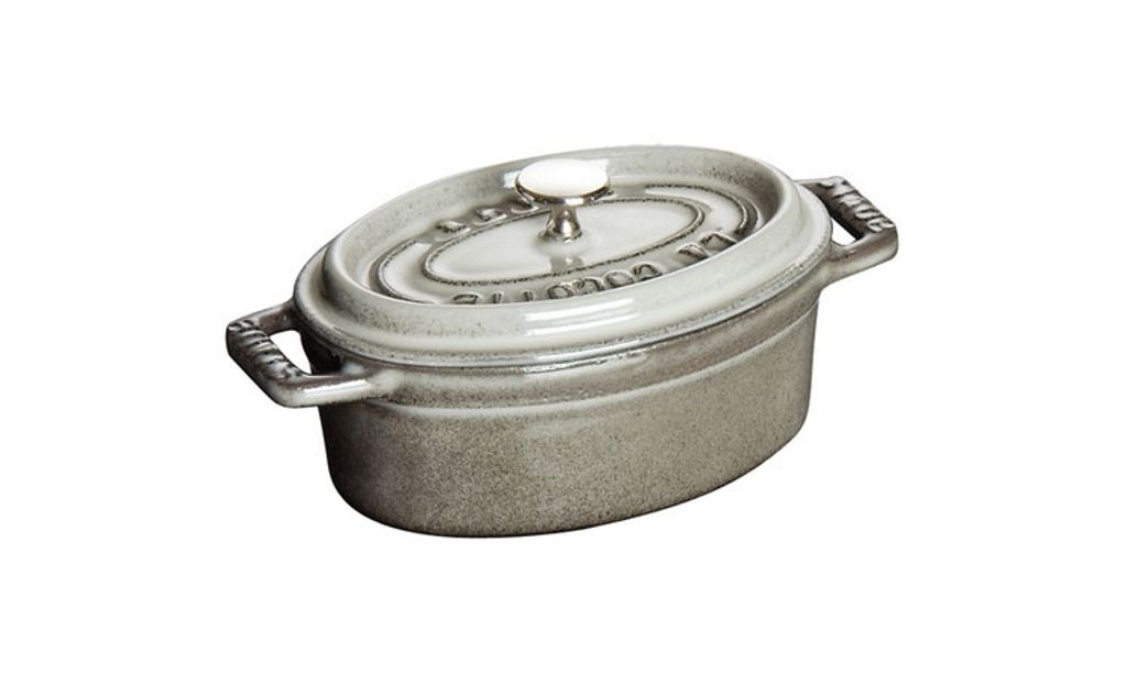 

Staub 1102318 Кокот овал 23 см графитовый серый