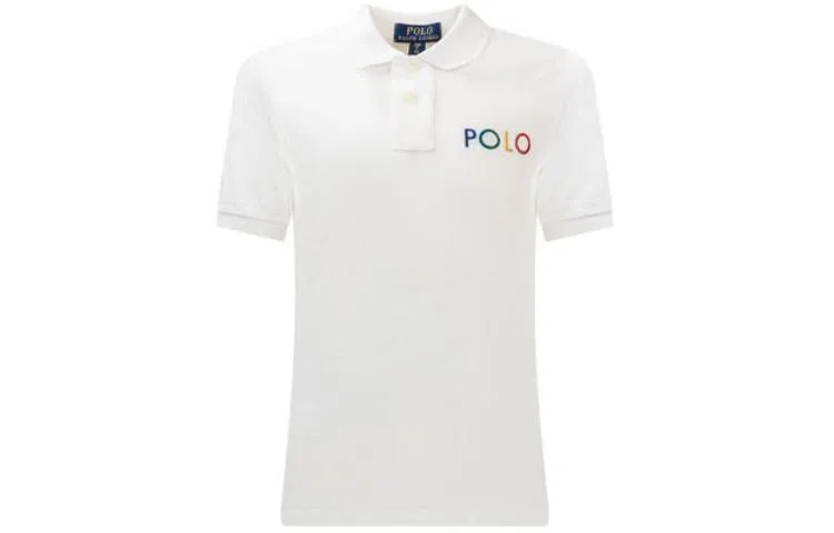 Футболка Polo Ralph Lauren белая детская