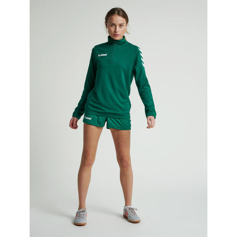 

Спортивная толстовка Hummel, цвет alpingrün/weiss/weiss