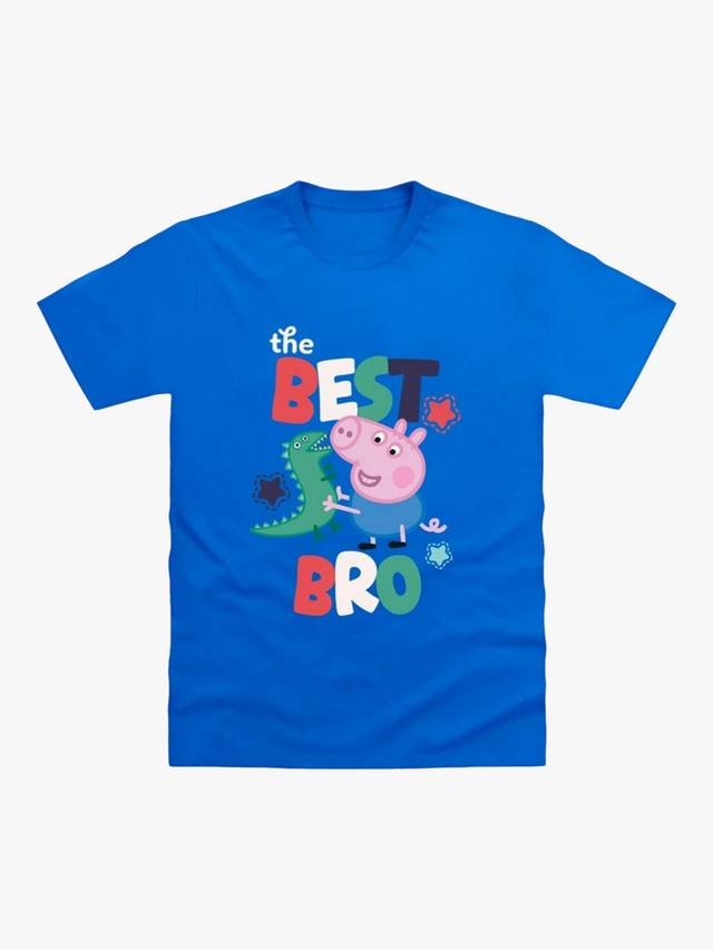 

Футболка Brand Threads George Best Brother Peppa Pig, Blue
