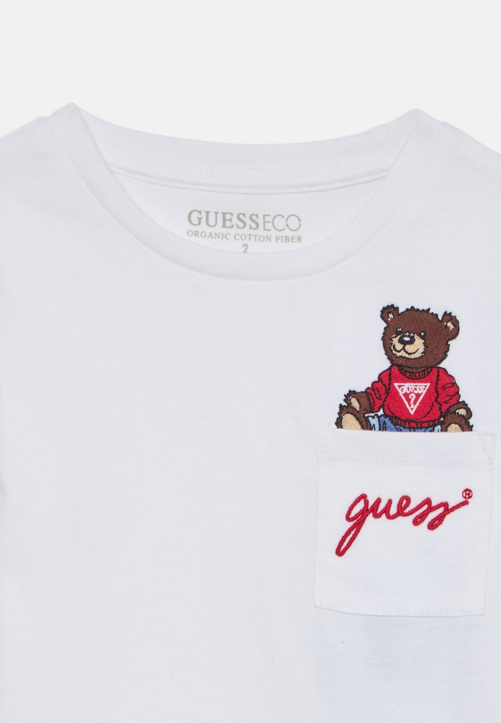 Футболка с длинным рукавом TODDLER UNISEX Guess, белый — фото 3