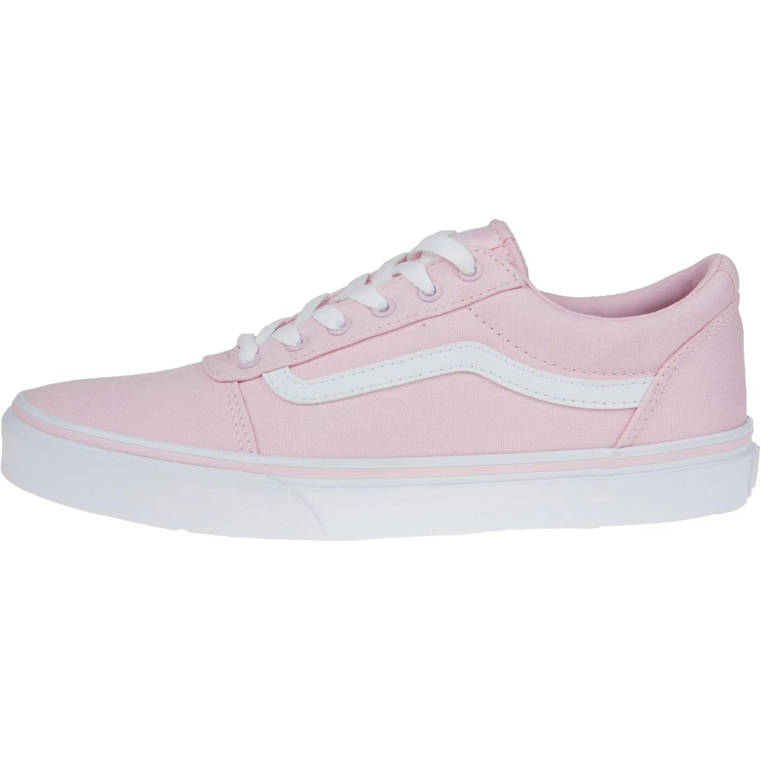 Кеды детские для скейтбординга Canvas Low Top Vans розовые