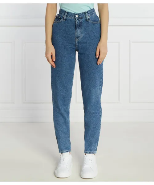 

Джинсы Mom fit Calvin Klein Jeans, синий