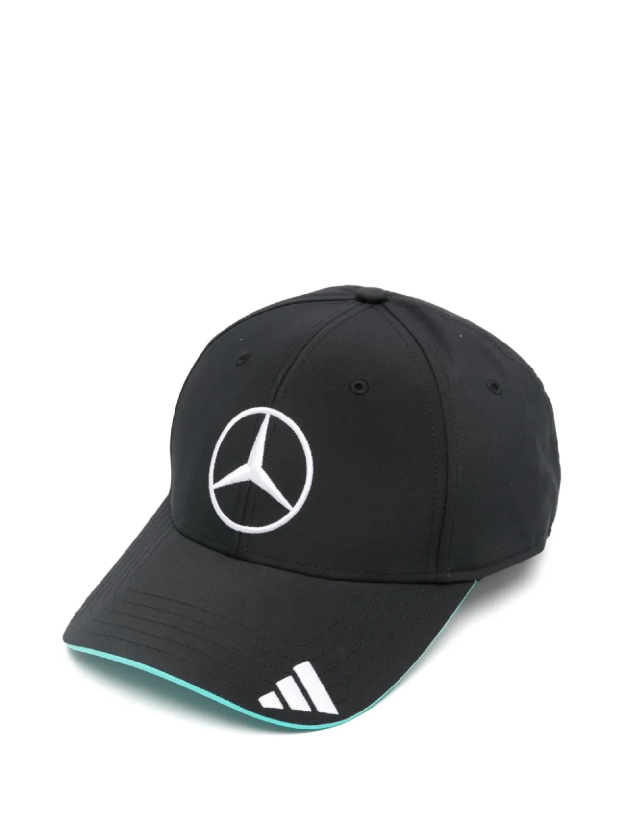 

Кепка с вышитым логотипом adidas x Mercedes, черный