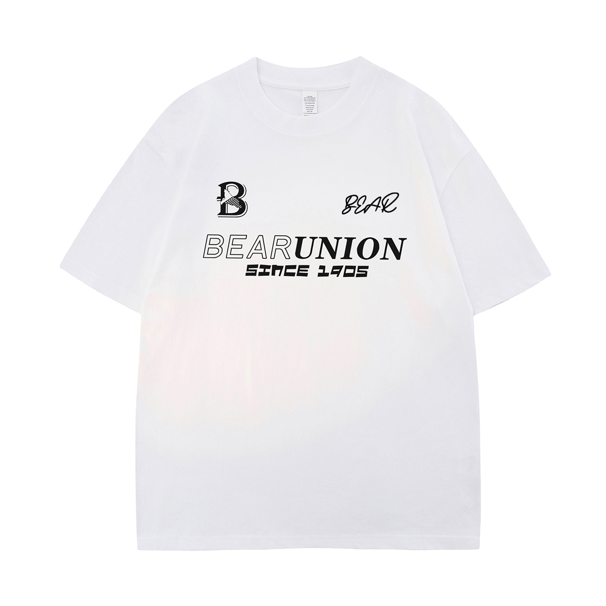 

Футболка унисекс BEAR UNION, черная