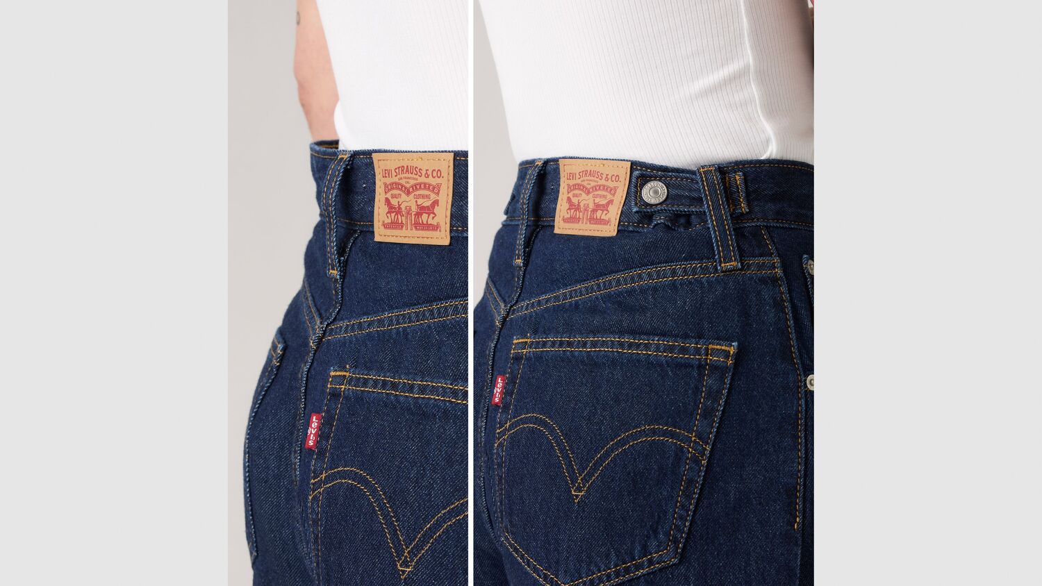 Женские джинсы Cinch Baggy Levi's, Reign Of The Rinse - Dark Wash — фото 3