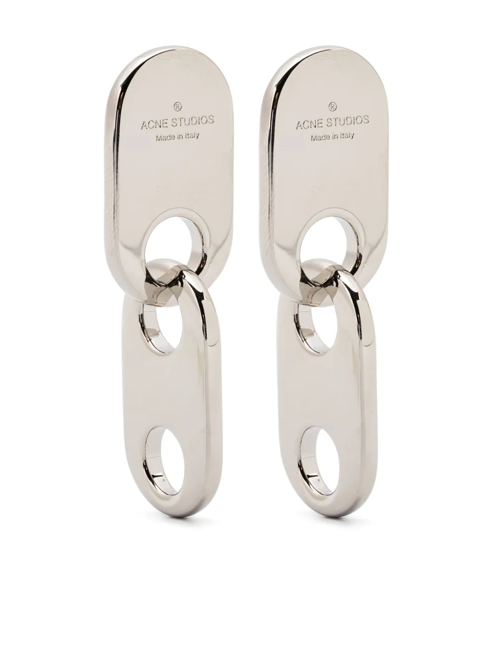 

Серьги-подвески Acne Studios, серебяный