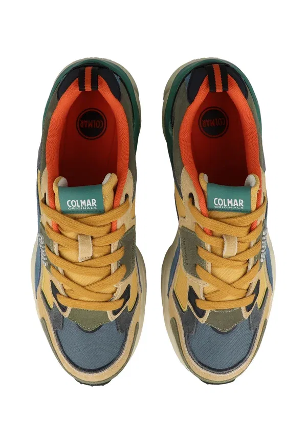 Кроссовки Garner Zoom Trainers Colmar, охра-мультиколор — фото 3