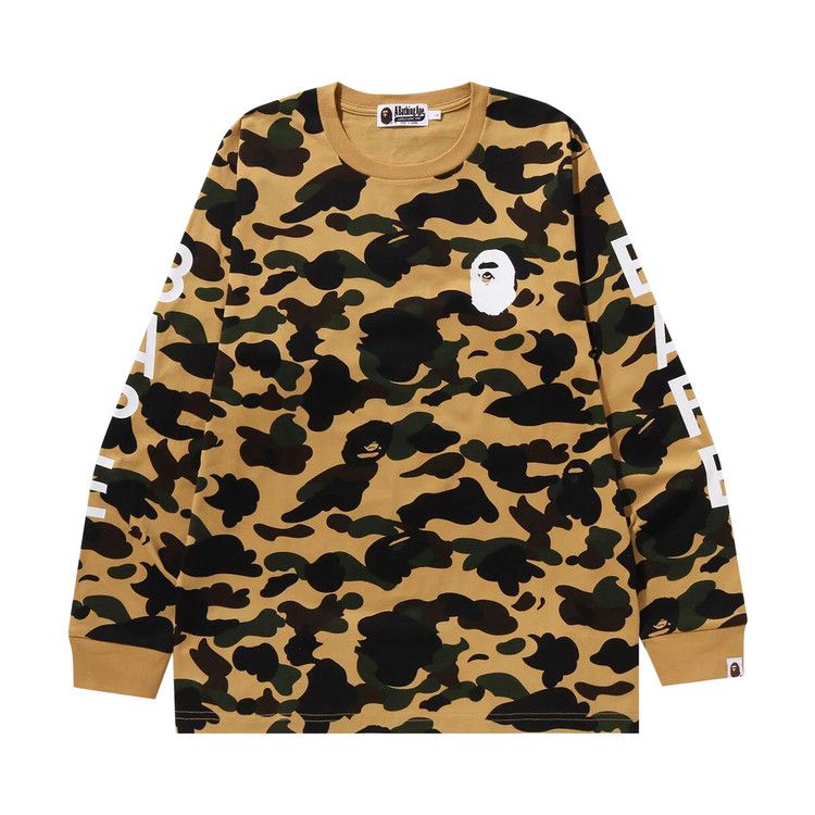 

Лонгслив BAPE 1st Camo Long-Sleeve Tee 'Yellow'