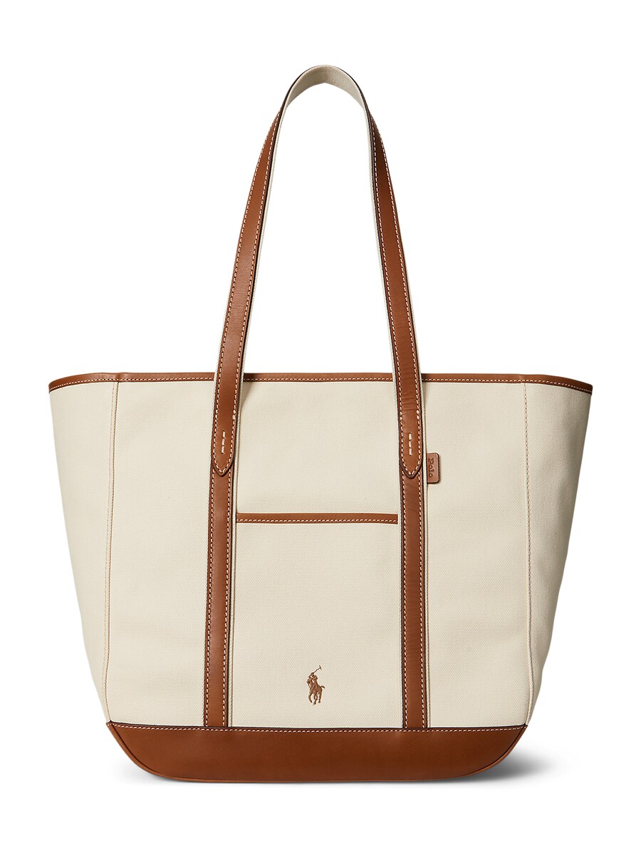 

Сумка-шоппер Polo Ralph Lauren, Ecru