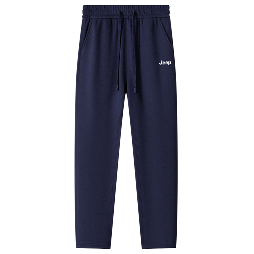 

Повседневные брюки Unisex утепленные с флисовой подкладкой прямого кроя Jeep, темно-синий