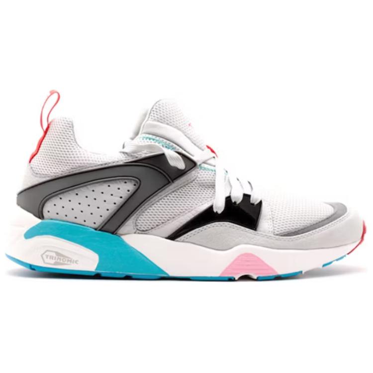 Blaze Of Glory Sneaker Freaker Great White PUMA, серо-фиолетовый/стальной серый — фото 2