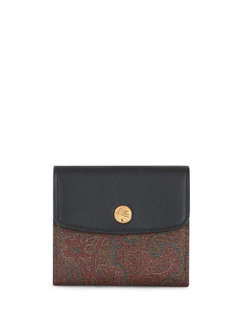 

Жаккардовый кошелек с узором пейсли ETRO, синий