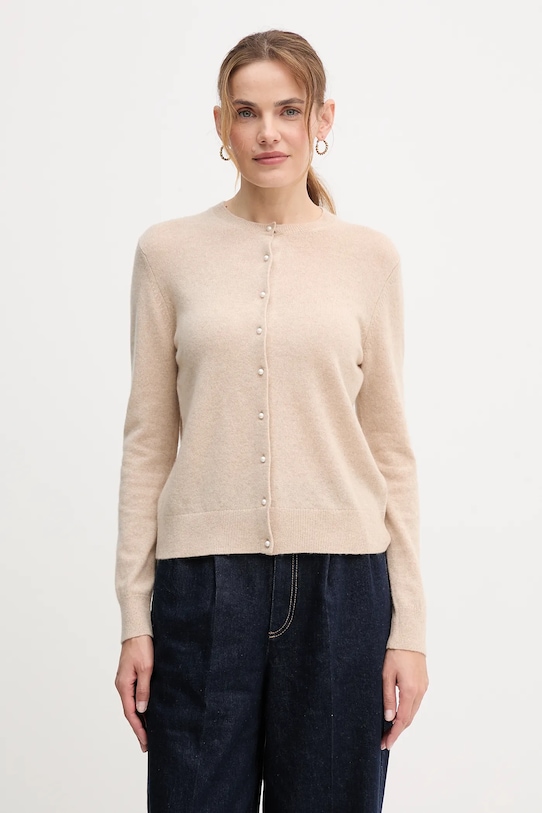 

Кашемировый кардиган United Colors Of Benetton, бежевый