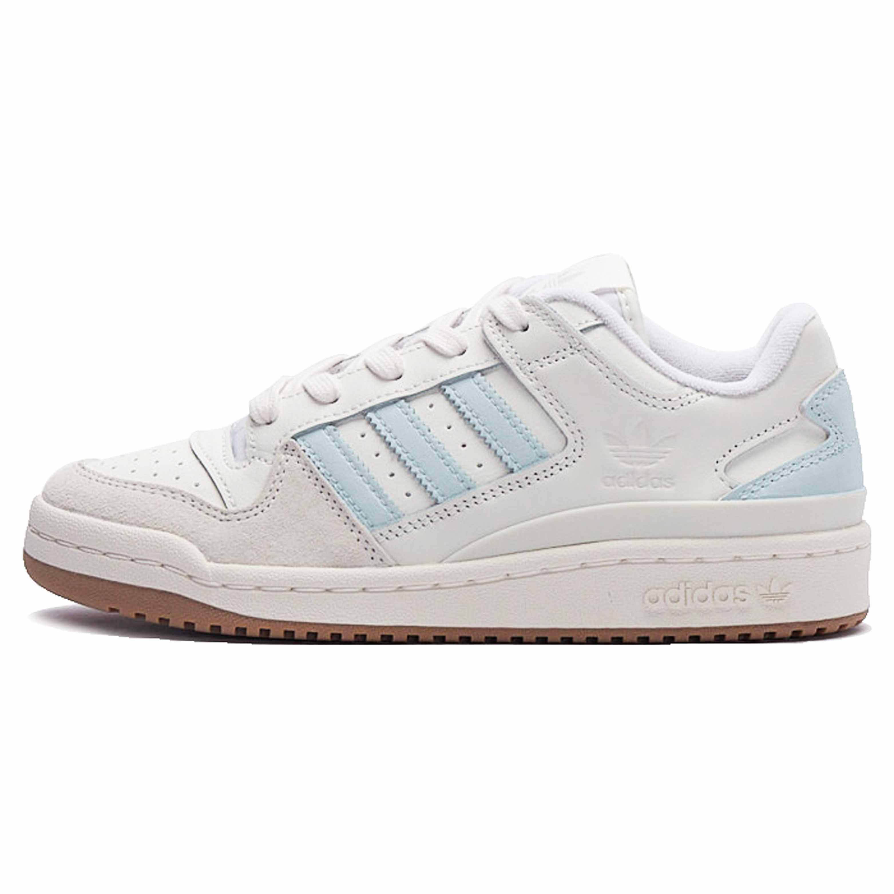 

FORUM Антискользящие износостойкие низкие скейтерские кроссовки Unisex Blue White Adidas Originals, синий белый