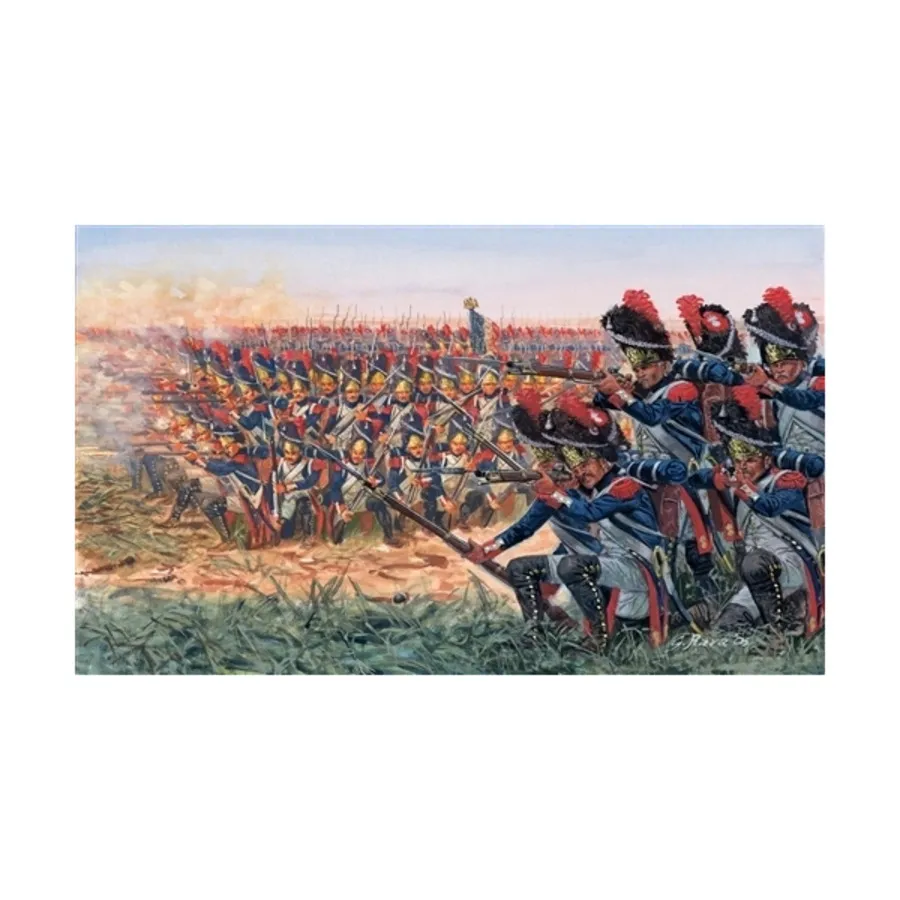 

Французские гренадеры, Waterloo (1:72) (Italeri)